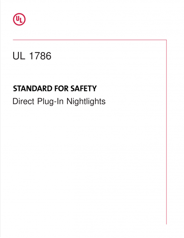 UL 1786 PDF UL 1786 PDF